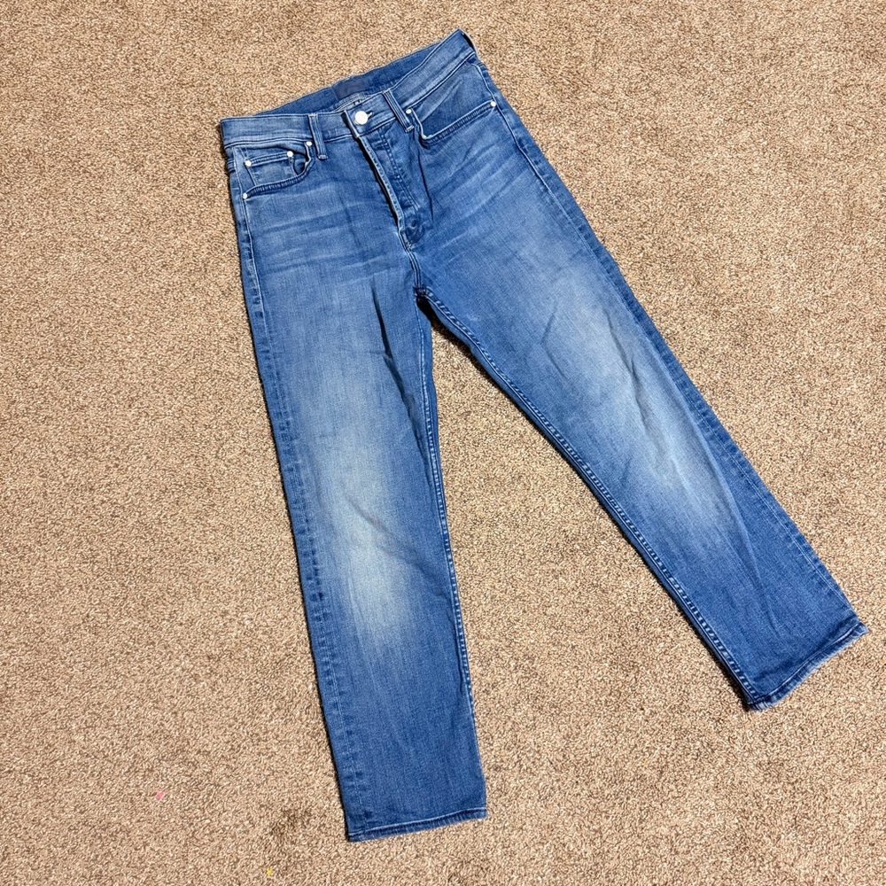 MOTHER Tomcat Ankle Jeans